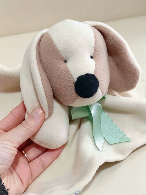 Naninha Soft Cachorrinho - Personalizada - Mimos na Caixa