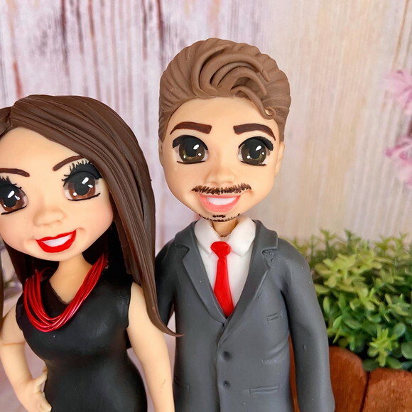 Casal Personalizado Sweet com Pet
