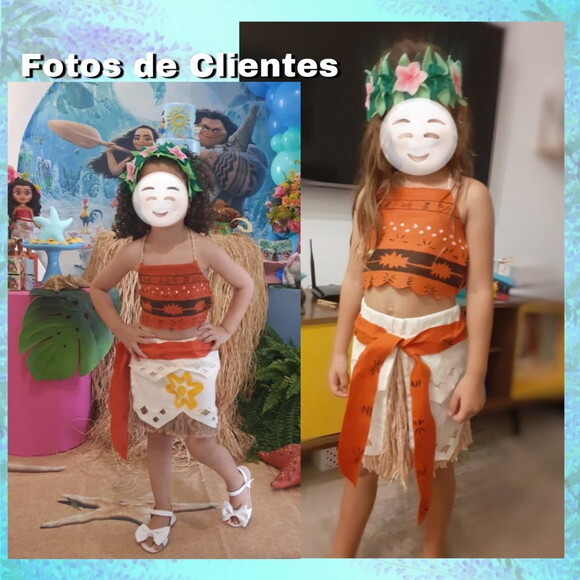 Fantasia Moana Infantil