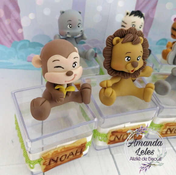 Lembrancinhas Personalizadas Safari caixinha