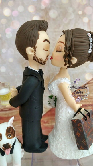 Noivinhos se beijando