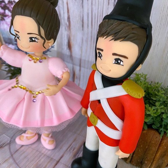 Topo Personalizado Bailarina É o Soldadinho