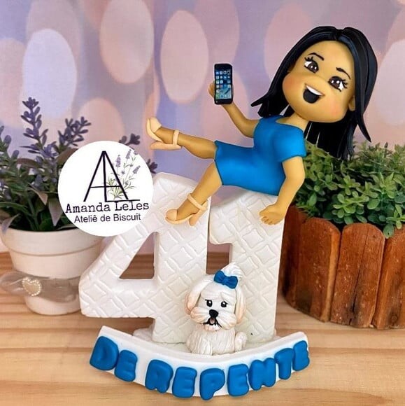 Vela 41 Anos Topo de Bolo
