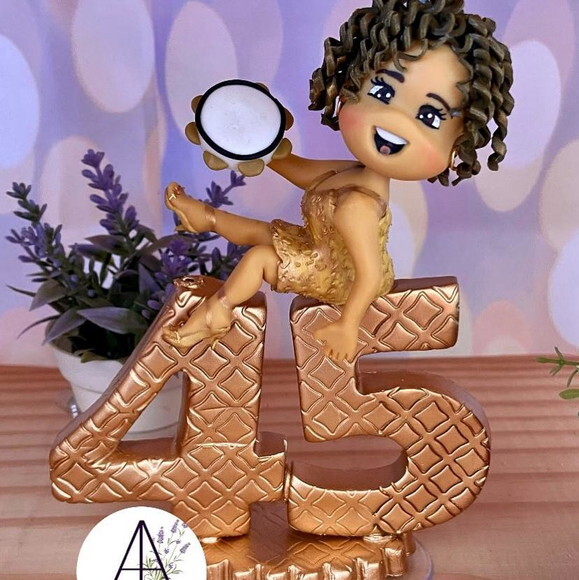 Vela 45 Anos Biscuit Samba