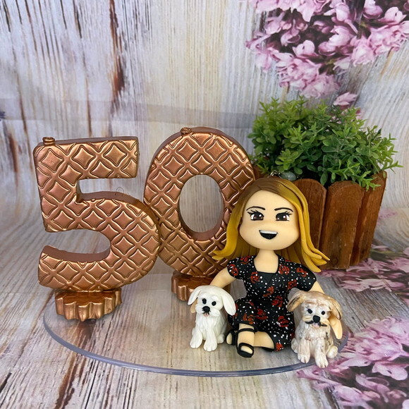Vela 50 Anos Rose Gold