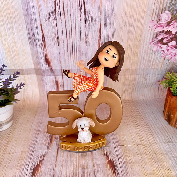 Vela Personalizada com Cachorro