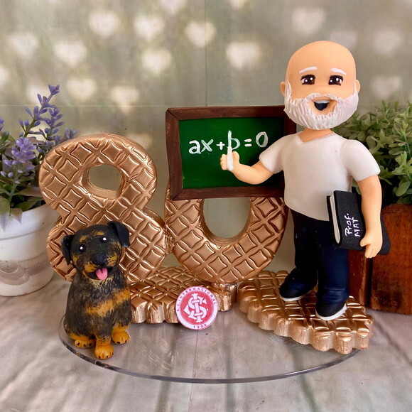 Vela Professor com Cachorro