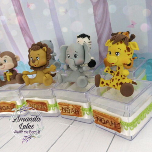 Lembrancinhas Personalizadas Safari caixinha