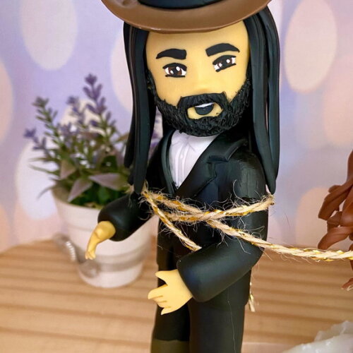 Noivinhos de Biscuit Cowboys Sonho