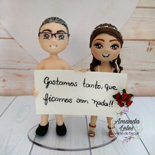 Noivinhos Gastamos tudo de roupa íntima