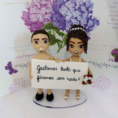 Noivinhos Gastamos tudo de roupa íntima