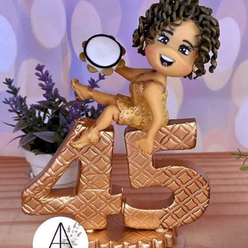 Vela 45 Anos Biscuit Samba