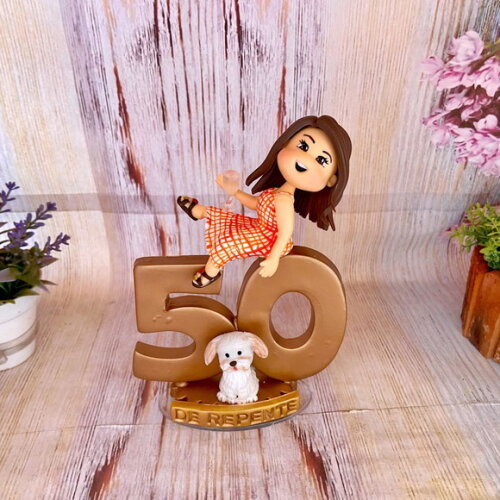 Vela Personalizada com Cachorro