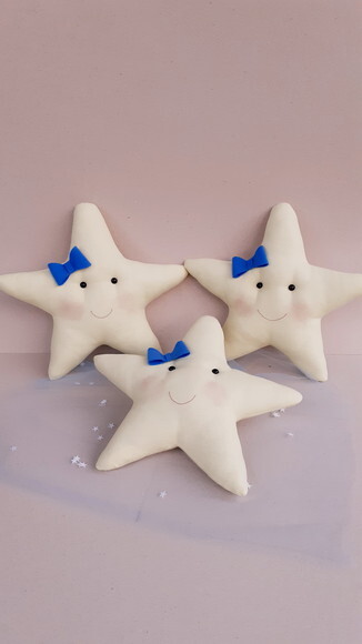 Almofada Estrelinha 03 Peças
