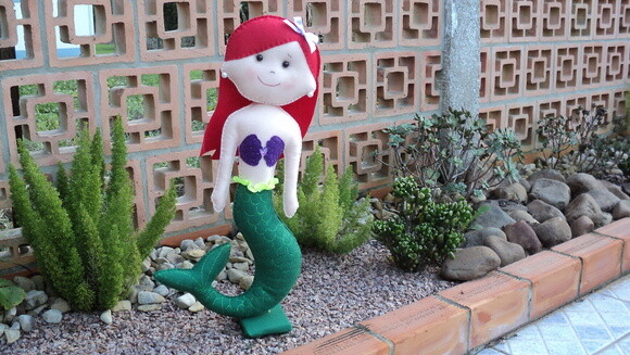 Ariel em Feltro
