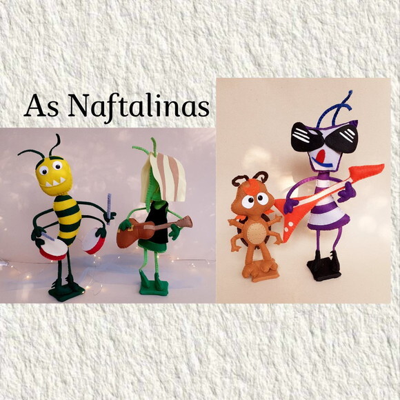 as Naftalinas da Turma da Galinha Pintadinha