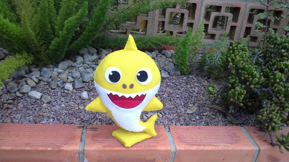 Baby Shark de Feltro