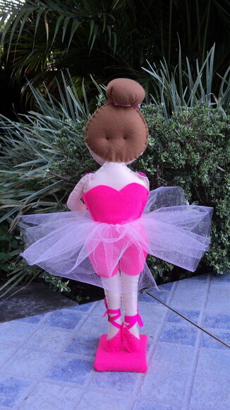 Bailarina em Feltro