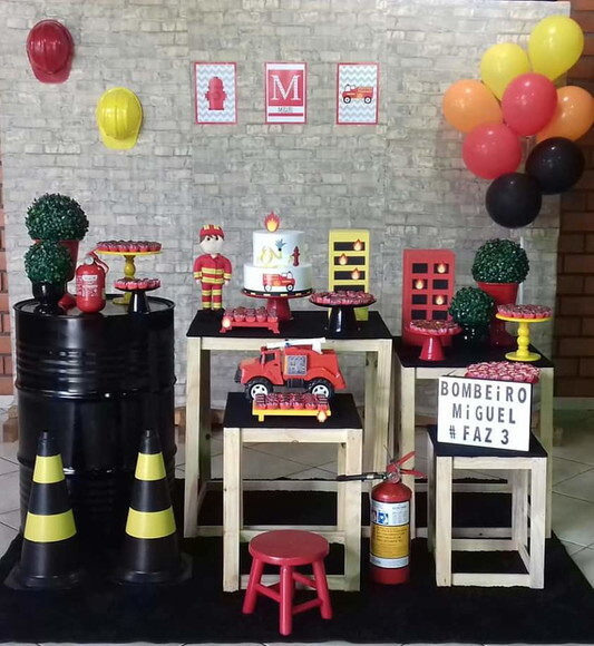 Bombeiro em Feltro