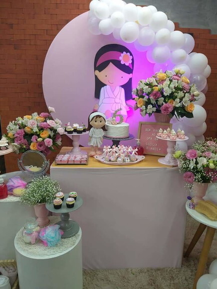 Boneca no Spa