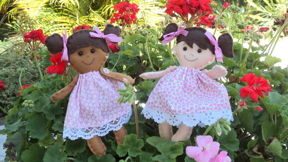 Bonequinhas de Feltro
