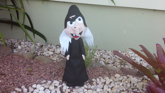 Bruxa da Branca de Neve em Feltro