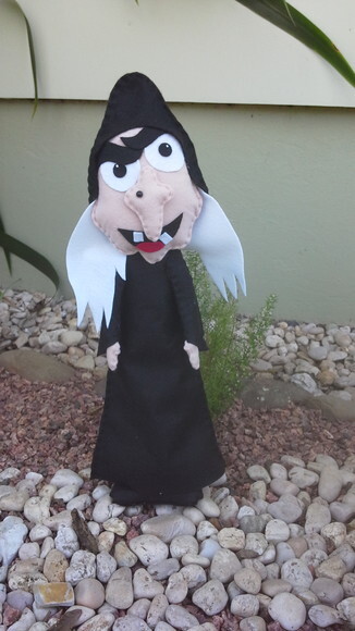 Bruxa da Branca de Neve em Feltro