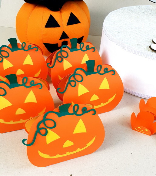 Caixa Maletinha Abóbora Halloween