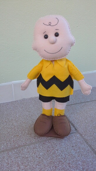 Charlie Brown em Feltro