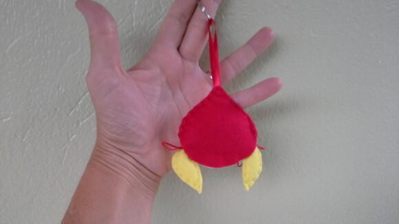 Chaveiro Chapéuzinho Vermelho Loira