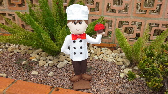 Chef de Cozinha em Feltro