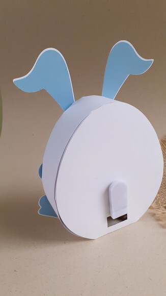 Coelhinho da Páscoa com Luzinhas Led
