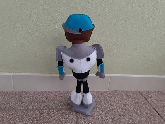 Cyborg de Jovens Titãs em Feltro