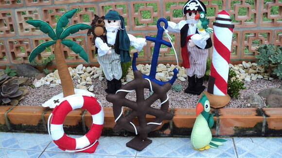 Decoração os Piratas