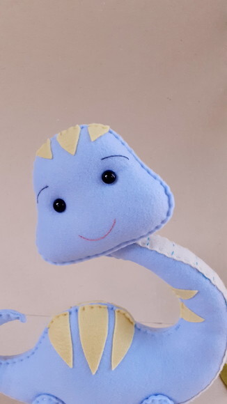 Dinossauro Baby Candy Color Azul