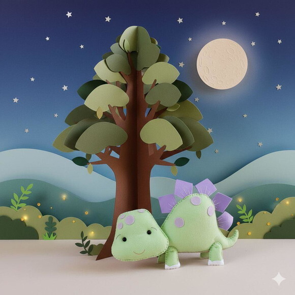 Dinossauro Baby Candy Color Verde