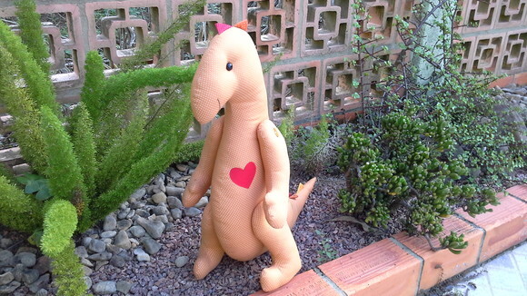 Dinossauro de Pano