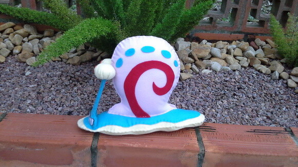 Gary Caracol em feltro