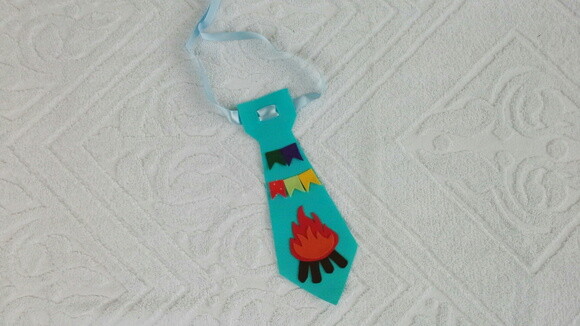 Gravata em Feltro