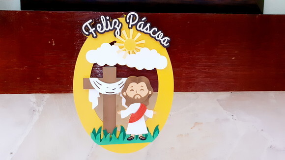 Guirlanda Páscoa Cristã