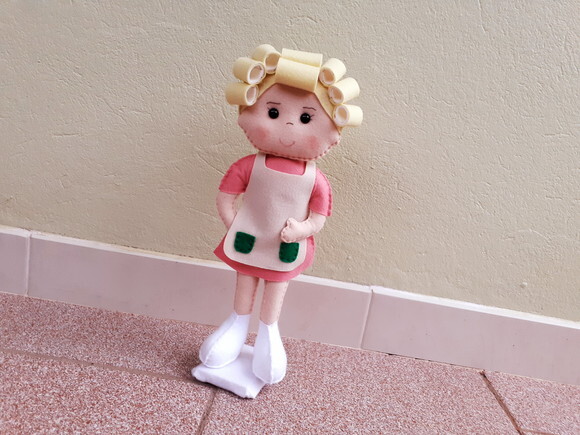 Kiko e D. Florinda em Feltro