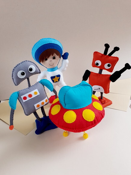 Kit Astronauta, Astronave e Robôs