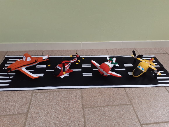 Kit Aviões da Disney 5 Peças