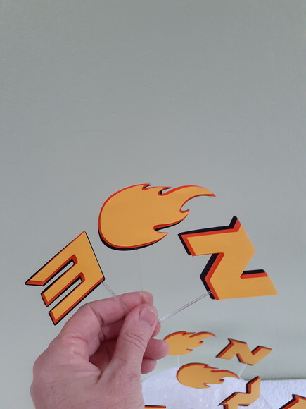 Kit Blaze Monster Machine em Papel