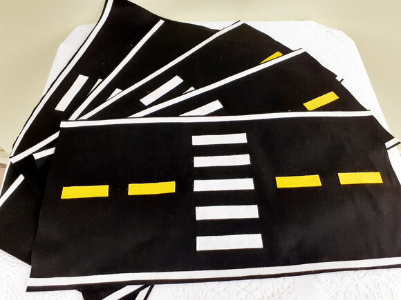 Kit Centro de Mesa Carros 5 Peças