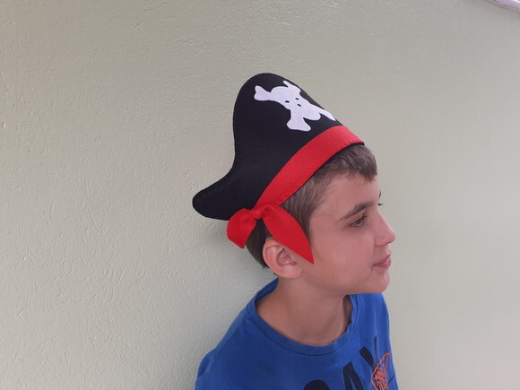 Kit Chapéu de Pirata 05peças