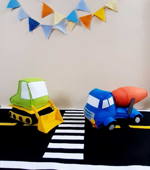 Kit Construção de Feltro 04 Peças
