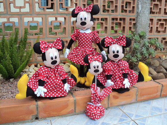 Kit Decoração Minnie
