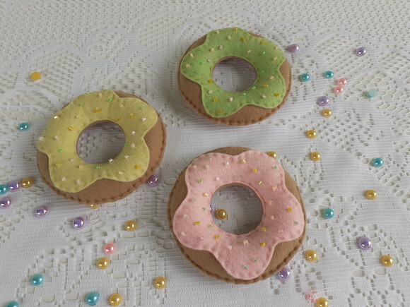 Kit Doces 22 Peças Feltro