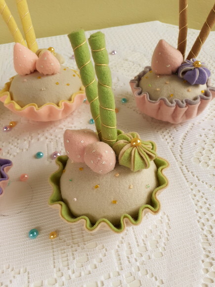 Kit Doces 22 Peças Feltro